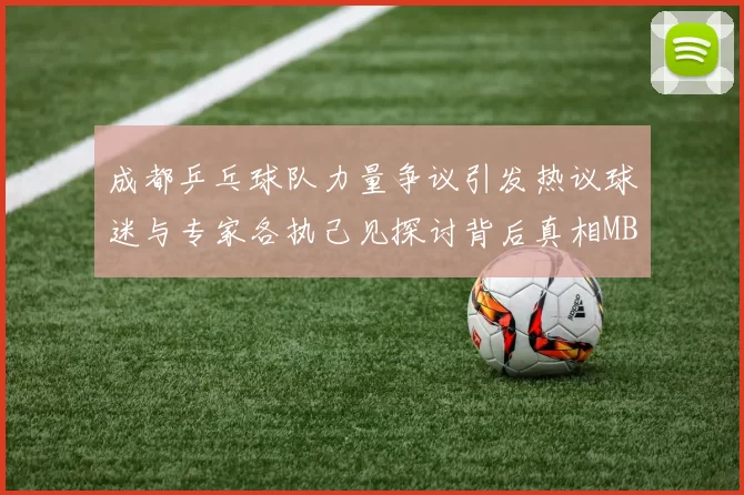 成都乒乓球队力量争议引发热议球迷与专家各执己见探讨背后真相MBA